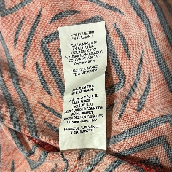 LuLaRoe Madison Orange A-line Pleated Knee-length Skirt size XS - Picture 7 of 8